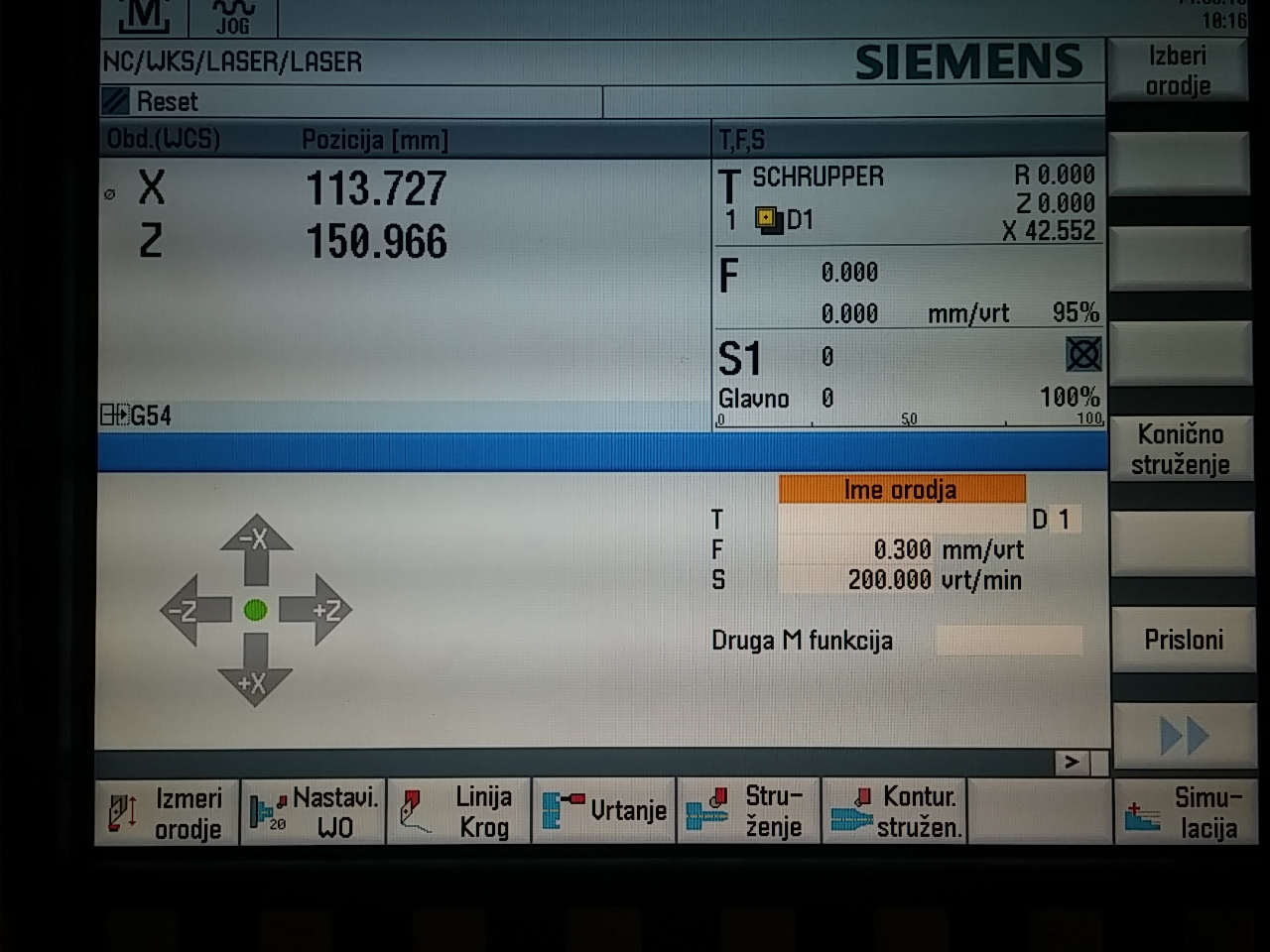 CIKLIČNA “TEACH-IN” STRUŽNICA ROMI C420 – SIEMENS 828D